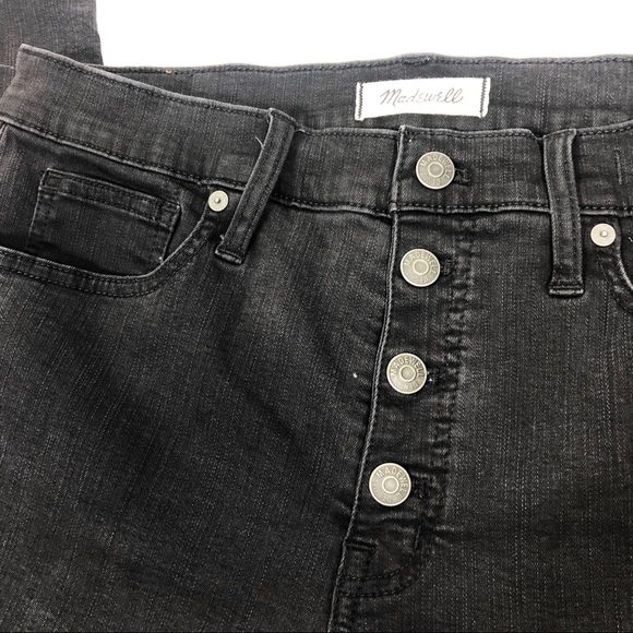 SOLD Madewell 9” High Rise Button Fly Jeans - Picture 5 of 11